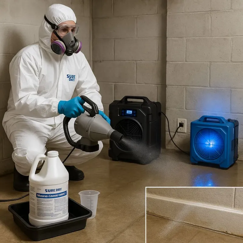 Sanitization and Odor Removal process in Evergreen, MT