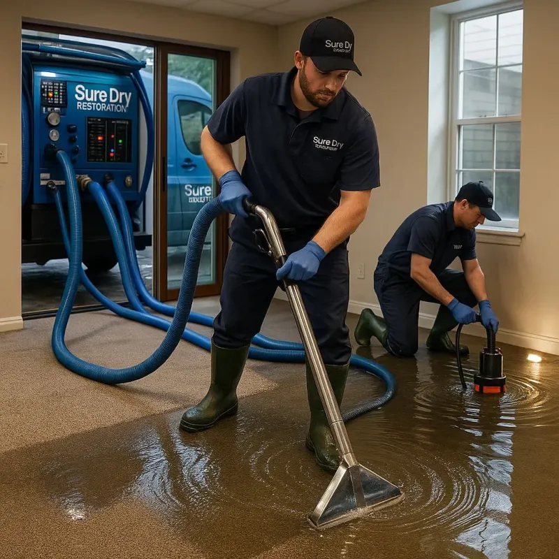 Water Extraction and Removal process in Evergreen, MT
